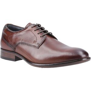 Mens Carl Leather Derby Shoes / Cognac